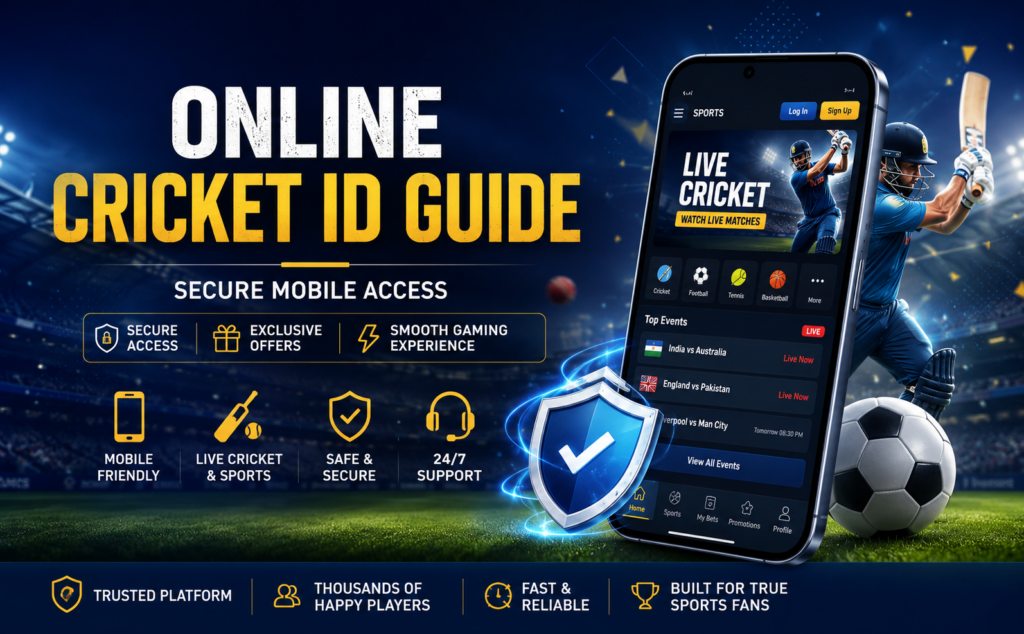 Online Cricket ID Guide: Secure Mobile Access, Exclusive Offers, and Smooth Gaming Experience